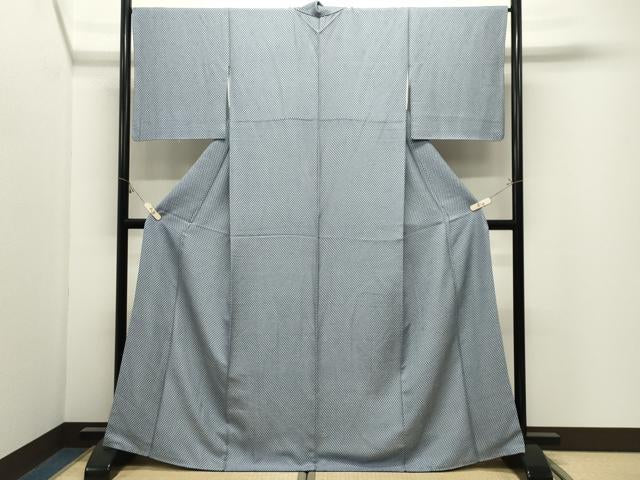 平和屋着物●上質な小紋　舞花文　まるやま扱い　正絹　逸品　CABK2275gh