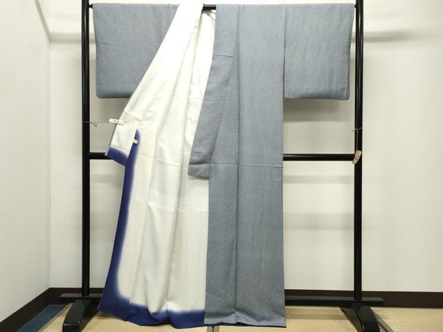 平和屋着物●上質な小紋　舞花文　まるやま扱い　正絹　逸品　CABK2275gh