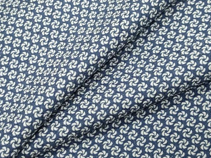 平和屋着物●上質な小紋　舞花文　まるやま扱い　正絹　逸品　CABK2275gh
