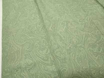 平和屋着物●上質な小紋　墨流し文様　正絹　逸品　CABK2292gh