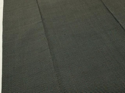 平和屋着物●男性　本塩沢　蚊絣　正絹　逸品　CABK2318gh