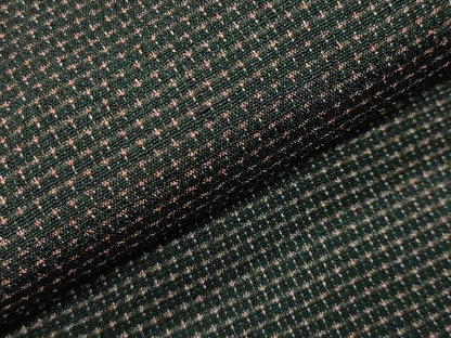 平和屋着物●男性　本塩沢　蚊絣　正絹　逸品　CABK2318gh