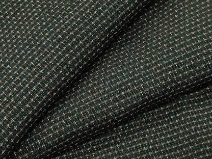平和屋着物●男性　本塩沢　蚊絣　正絹　逸品　CABK2318gh