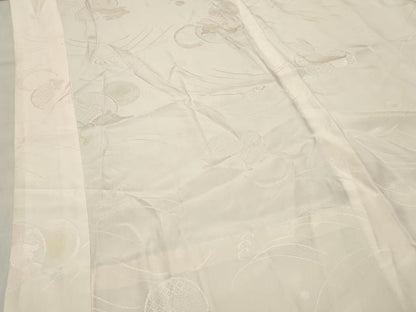 平和屋着物●振袖用長襦袢　無双仕立て　跳兎地紋　暈し染め　正絹　逸品　CABK2320gh