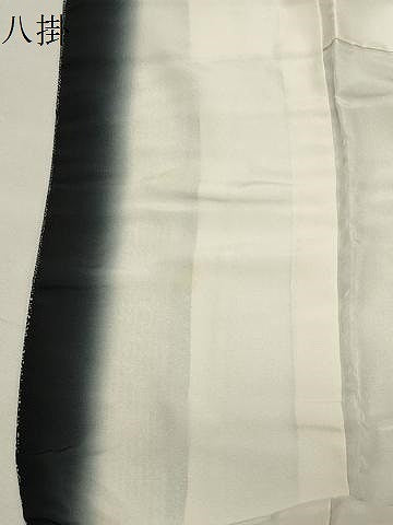 平和屋着物●江戸小紋　寄せ小紋柄　黒地　正絹　逸品　未使用　CABK2322gh
