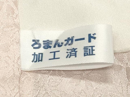 平和屋着物●豪華振袖　枝垂れ桜文　暈し染め　正絹　逸品　CABK2323gh