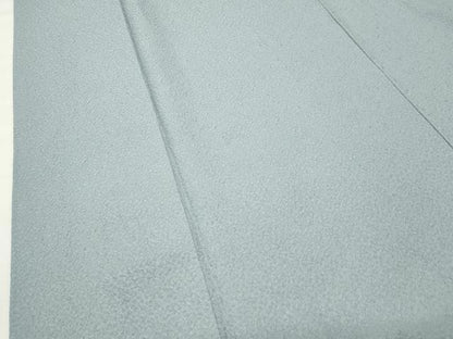 平和屋着物●上質な色無地　紋意匠　秘色色　正絹　逸品　CABK2341gh