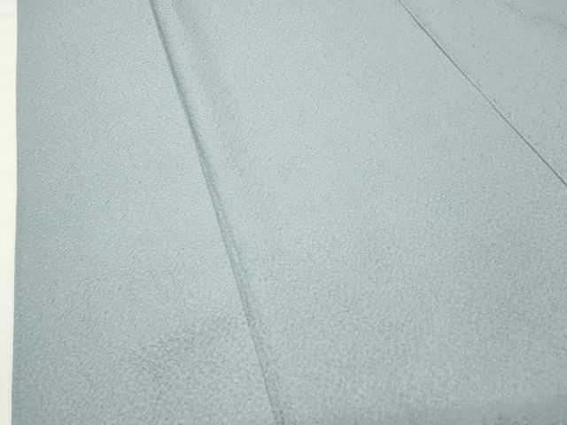 平和屋着物●上質な色無地　紋意匠　秘色色　正絹　逸品　CABK2341gh