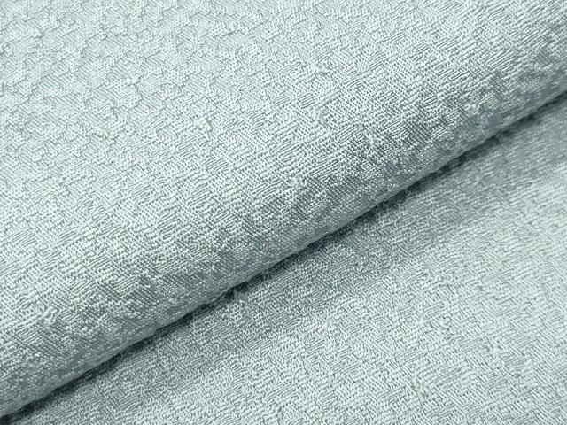 平和屋着物●上質な色無地　紋意匠　秘色色　正絹　逸品　CABK2341gh