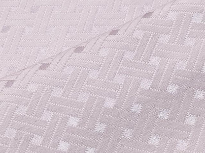 平和屋着物●上質な色無地　網目地紋　薄葡萄色　正絹　逸品　未使用　CABK2342gh
