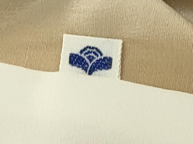 平和屋着物●京都の和装業の老舗一門　千切屋　小紋　休み鳥花文　金彩　伊勢丹扱い　正絹　逸品　未使用　CABK2348gh