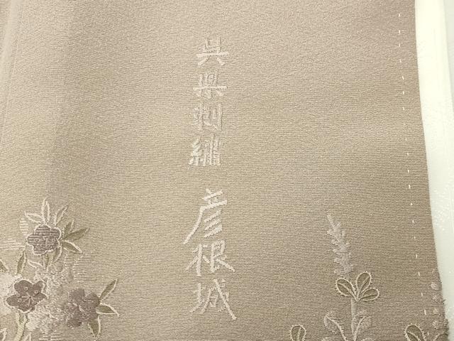 平和屋着物●豪華色留袖　総刺繍　呉県刺繍　彦根城　暈し染め　正絹　逸品　CABK2353gh