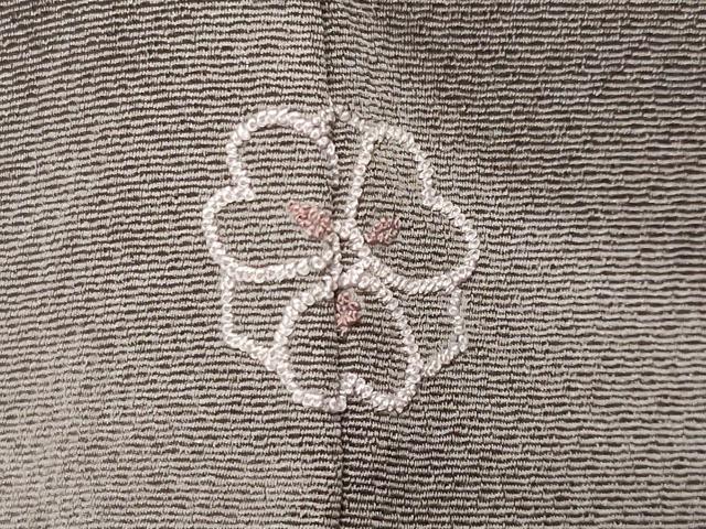 平和屋着物●訪問着　総刺繍　舞花文　暈し染め　金糸　正絹　逸品　未使用　CABK2357gh