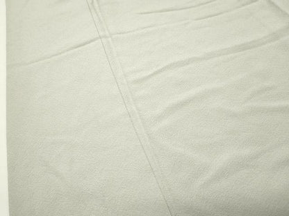 平和屋着物●上質な色無地　灰黄緑色　正絹　逸品　CABK2371gh
