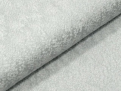 平和屋着物●上質な色無地　吉祥地紋　灰青色　正絹　逸品　未使用　CABK2378gh