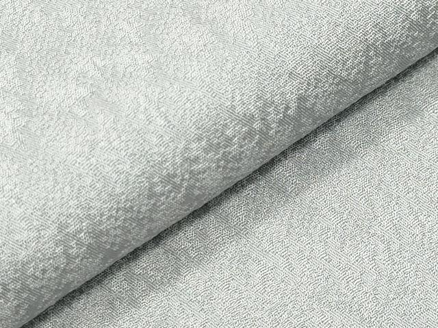 平和屋着物●上質な色無地　吉祥地紋　灰青色　正絹　逸品　未使用　CABK2378gh