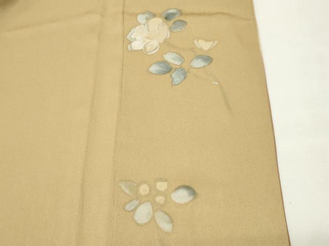 平和屋着物●訪問着　枝花文　暈し染め　金彩　正絹　逸品　CABK2379gh