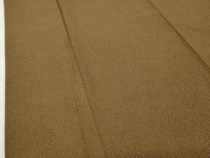 平和屋着物●上質なお召　霞文　正絹　逸品　CABK2389gh