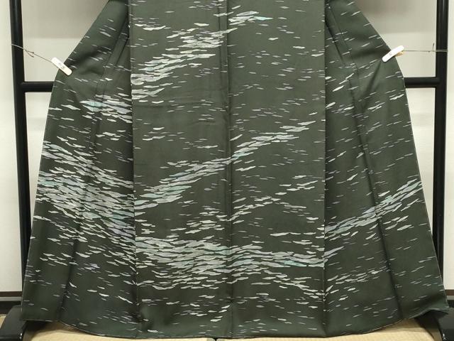 平和屋着物●訪問着　霞文　正絹　逸品　未使用　CABK2390gh