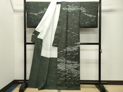 平和屋着物●訪問着　霞文　正絹　逸品　未使用　CABK2390gh