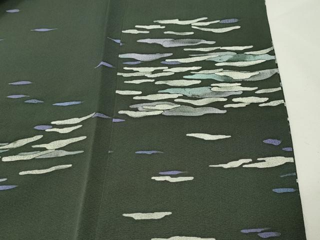 平和屋着物●訪問着　霞文　正絹　逸品　未使用　CABK2390gh