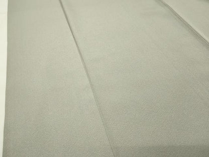 平和屋着物●江戸小紋　万筋　人色×薄墨色　正絹　逸品　CABK2394gh