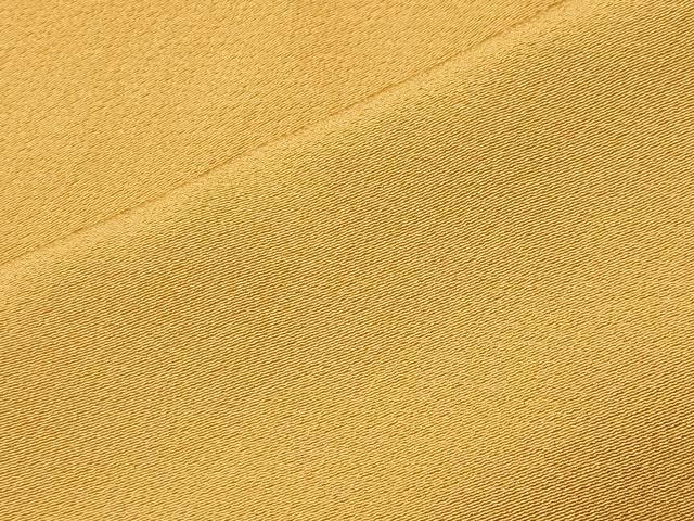 平和屋着物●上質な色無地　黄朽葉色　正絹　逸品　未使用　CABK2400gh