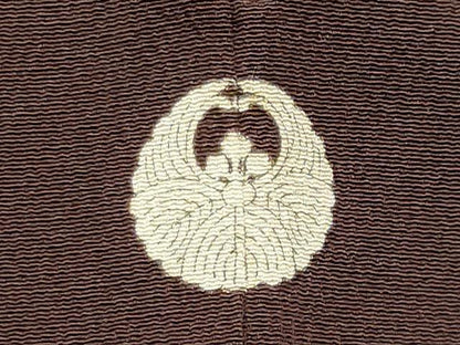 平和屋着物●訪問着　総刺繍　鳳凰花唐草文　金銀糸　正絹　逸品　CABK2411gh