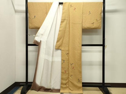 平和屋着物●訪問着　トンボ　正絹　逸品　CABK2415gh
