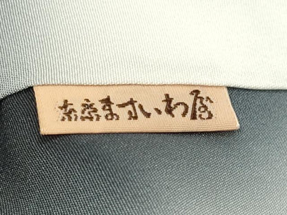 平和屋着物●江戸小紋　寄せ小紋柄　黒地　ますいわ屋扱い　正絹　逸品　CABK2416gh