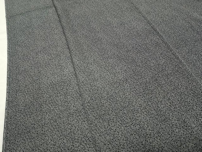 平和屋着物●江戸小紋 染工房 小林染芸 小林茂徳 六谷泰英 江戸小紋 七福神 黒地 さが美 反端付き ロング丈 正絹 逸品 未使用 CABK2418gh