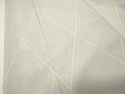 平和屋着物●本塩沢　110亀甲　菱吉祥文　証紙付き　正絹　逸品　CABK2419gh