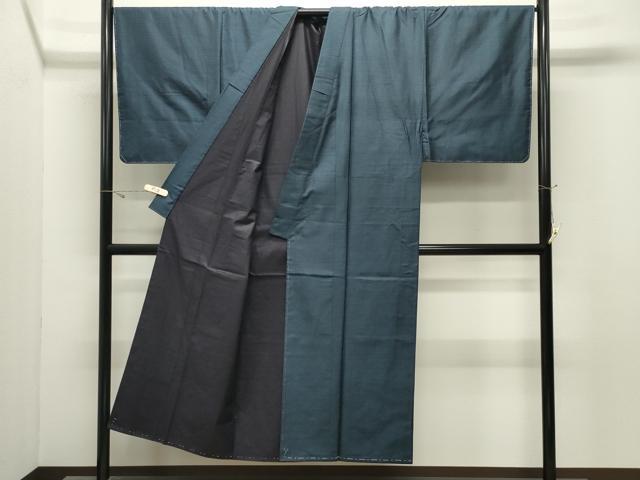 平和屋着物●男性　本場大島紬　アンサンブル　100亀甲　総詰め　正絹　逸品　未使用　CABK2420gh