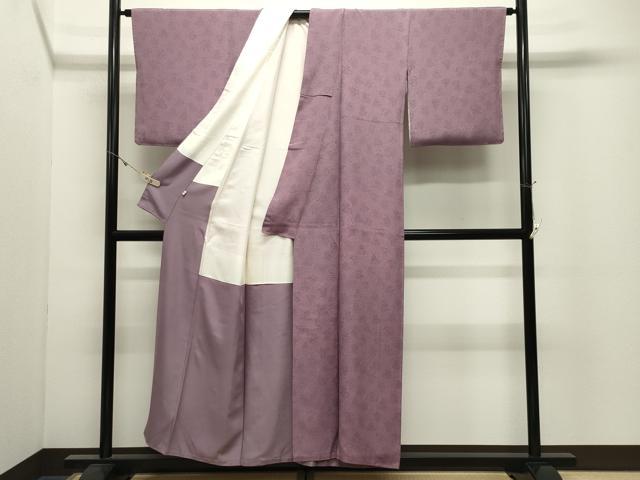 平和屋着物●重要無形文化財人間国宝中村勇二郎　江戸小紋　草木染　国宝平等院雲中供養菩薩像五十二　証紙付き　正絹　逸品　CABK2424gh