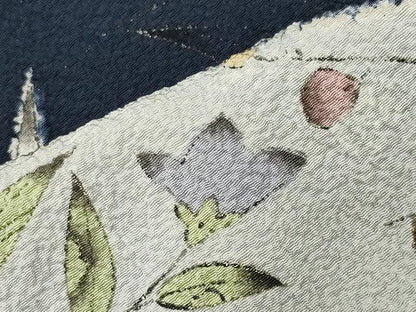 平和屋着物●訪問着　作家物　辻が花　銀彩　正絹　逸品　CABK2425gh
