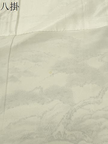 平和屋着物●十日町　名門　滝泰謹製　訪問着　手描き　鶴　鴛鴦　松梅文　正絹　逸品　CABK2433gh