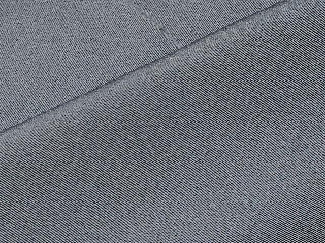 平和屋着物●上質な色無地　墨色　正絹　逸品　未使用　CABK2452gh