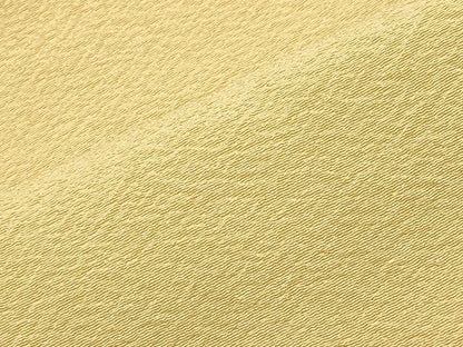 平和屋着物●上質な色無地　卵色　正絹　逸品　CABK2468gh