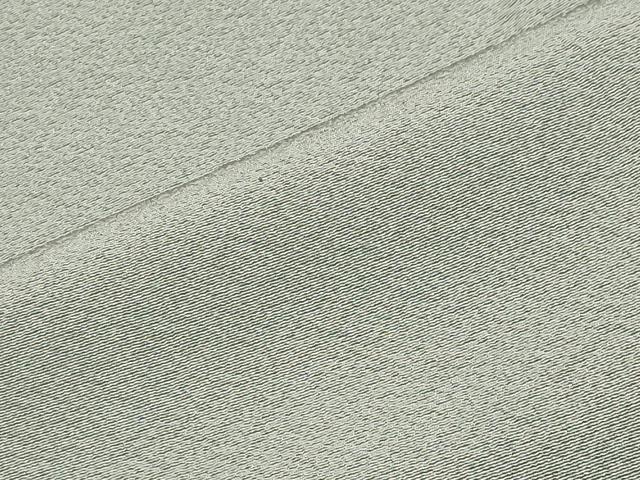 平和屋着物●上質な色無地　灰青色　正絹　逸品　CABK2471gh