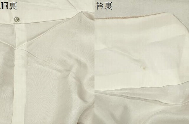 平和屋着物●上質な色無地　浅黄色　鬼しぼ縮緬　正絹　逸品　CABK2481gh