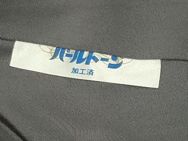 平和屋着物●江戸小紋　浅野栄一　万筋　鉛色×絹鼠色　正絹　逸品　未使用　CABK2485gh