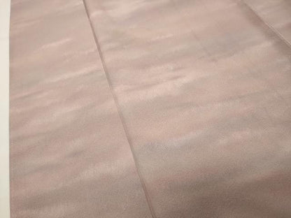 平和屋着物●上質な小紋　作家物　本草木染　霞文　正絹　逸品　CABK2501gh