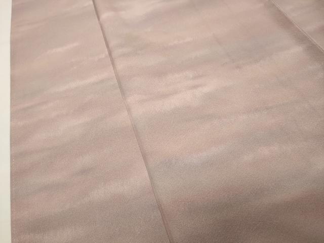 平和屋着物●上質な小紋　作家物　本草木染　霞文　正絹　逸品　CABK2501gh