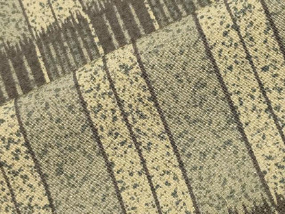 平和屋着物●上質な小紋　市松文　正絹　逸品　CABK2504gh