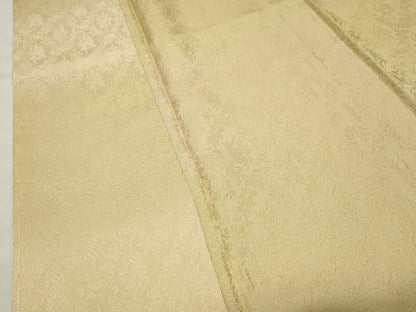平和屋着物●上質なお召　鳳凰花唐草文　暈し染め　正絹　逸品　未使用　CABK2509gh