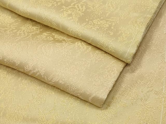 平和屋着物●上質なお召　鳳凰花唐草文　暈し染め　正絹　逸品　未使用　CABK2509gh
