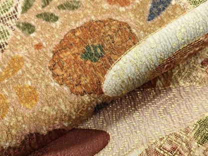 平和屋着物●訪問着　辻が花　暈し染め　金彩　正絹　逸品　CABK2517gh