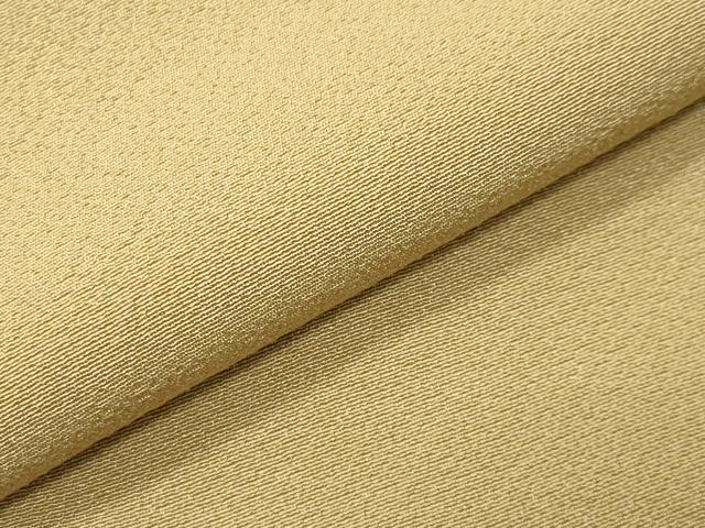 平和屋着物●上質な色無地　飴色　正絹　逸品　CABK2536gh