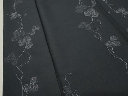 平和屋着物●小紋　蔦の葉文　ロング丈　洗える着物　CABK2541gh