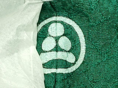 平和屋着物●上質な色無地　千歳緑色　正絹　逸品　未使用　CABK2544gh